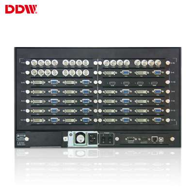 China professional 4x12 digital signage server software HDMIx2 DVI VGA 4k lcd video wall processor for subway security monitor